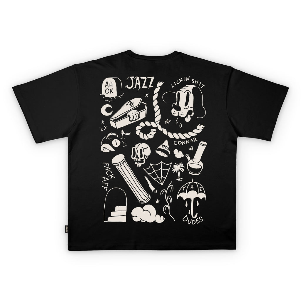 Camiseta The Dudes Draft Black