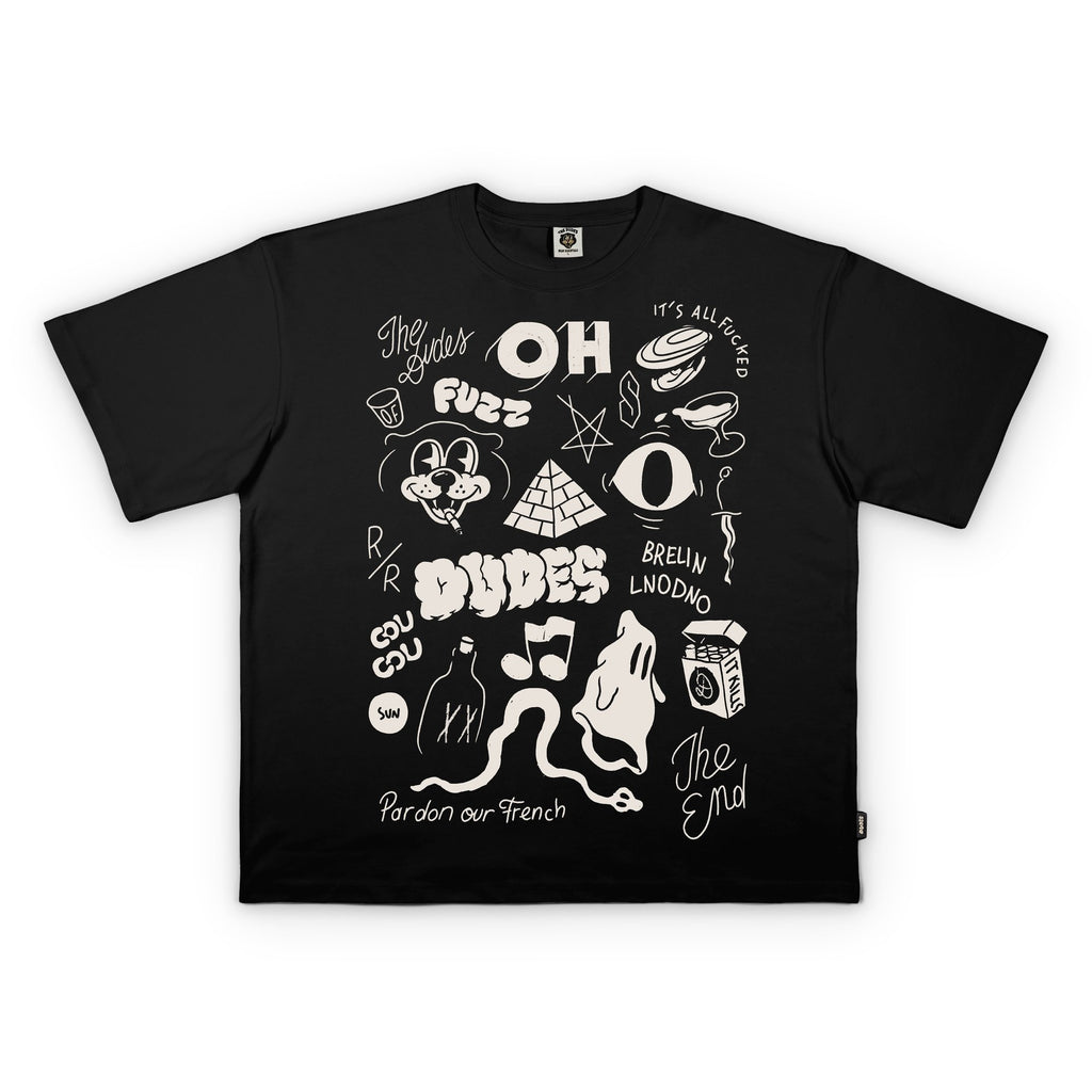 Camiseta The Dudes Draft Black
