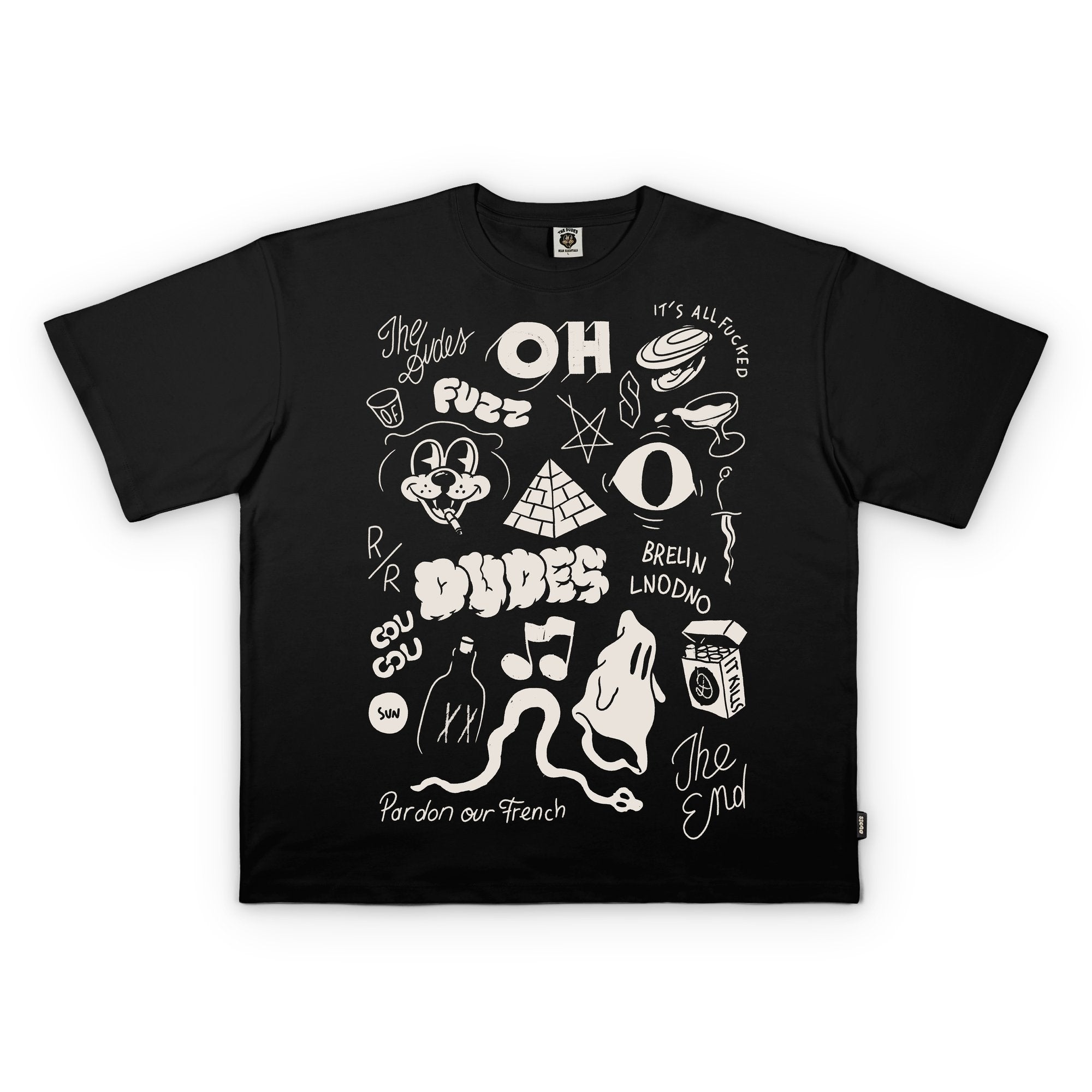 Camiseta The Dudes Draft Black