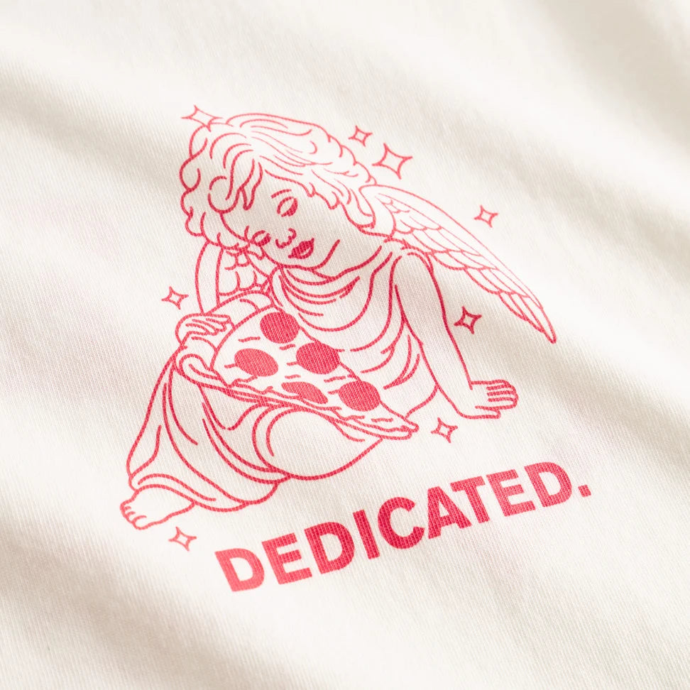 Camiseta Dedicated Stockholm Eternal Pizza Off white