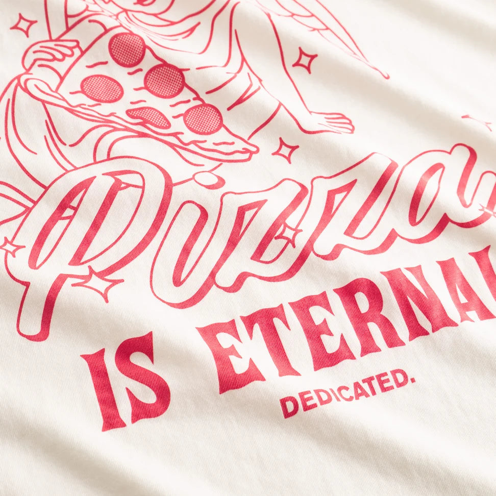 Camiseta Dedicated Stockholm Eternal Pizza Off white