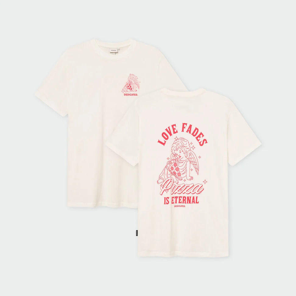 Camiseta Dedicated Stockholm Eternal Pizza Off white