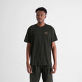 Dedicated Stockholm Small Paper Cut Bike T-shirt Black