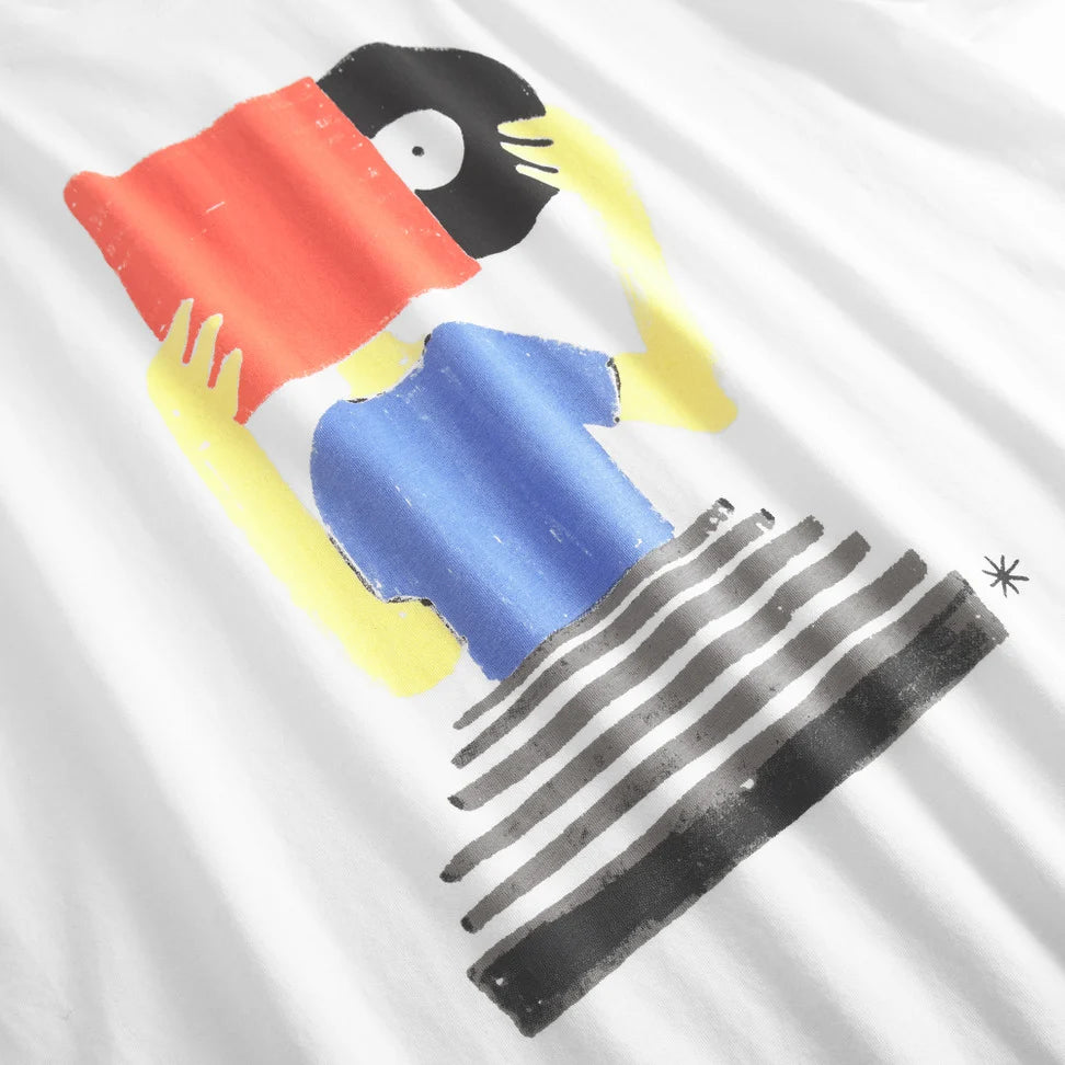Camiseta Dedicated Stockholm Diggin White
