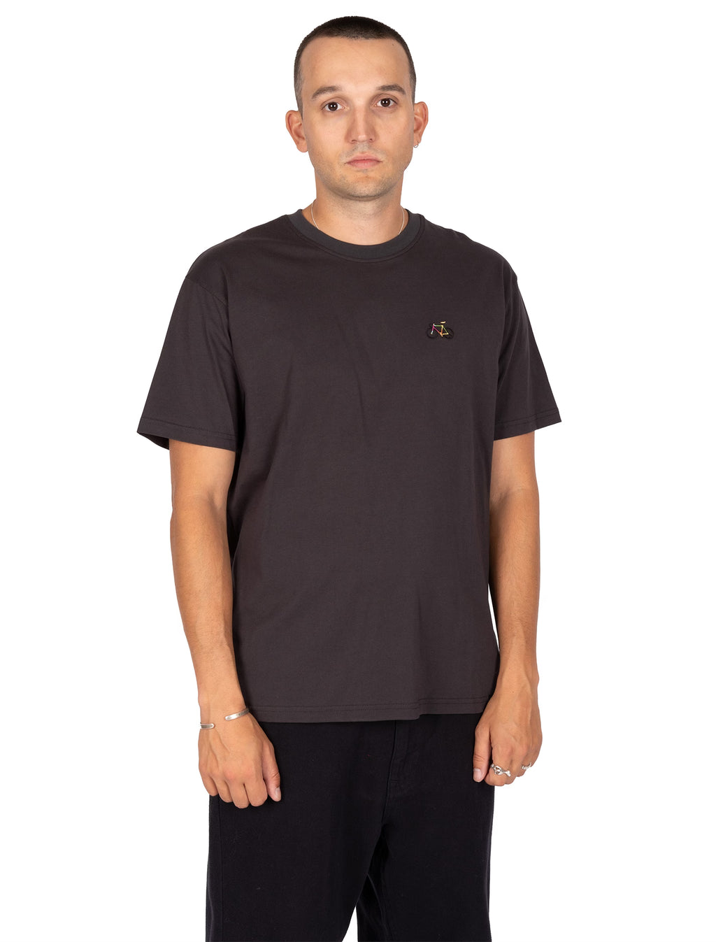 Camiseta Iriedaily Peaceride Emb Coal