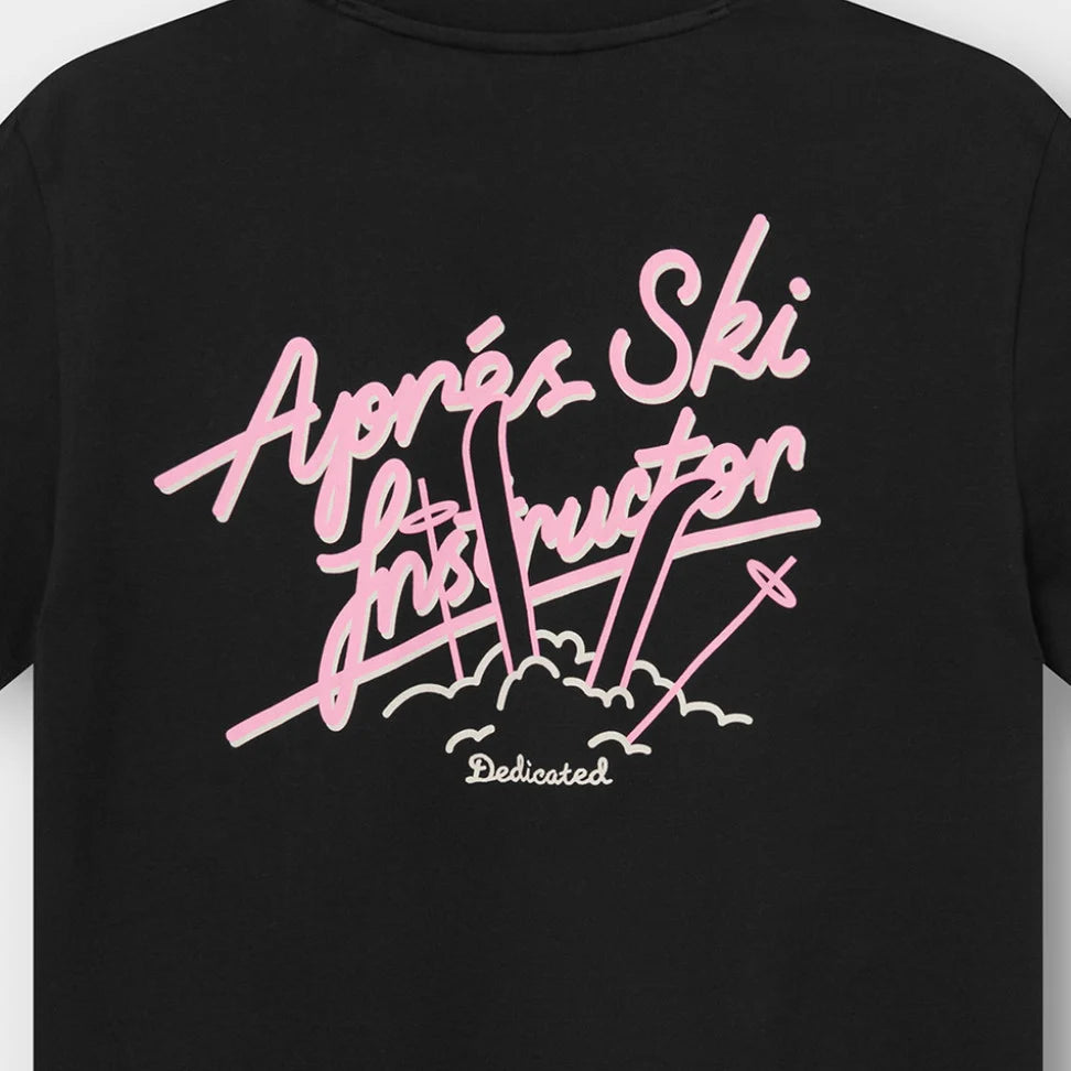Dedicated Stockholm Apres Ski Instructor T-shirt Black