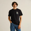 Dedicated Stockholm Cat and Noodles T-shirt Black