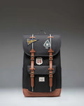 Mochila Herschel Little America Patches Black