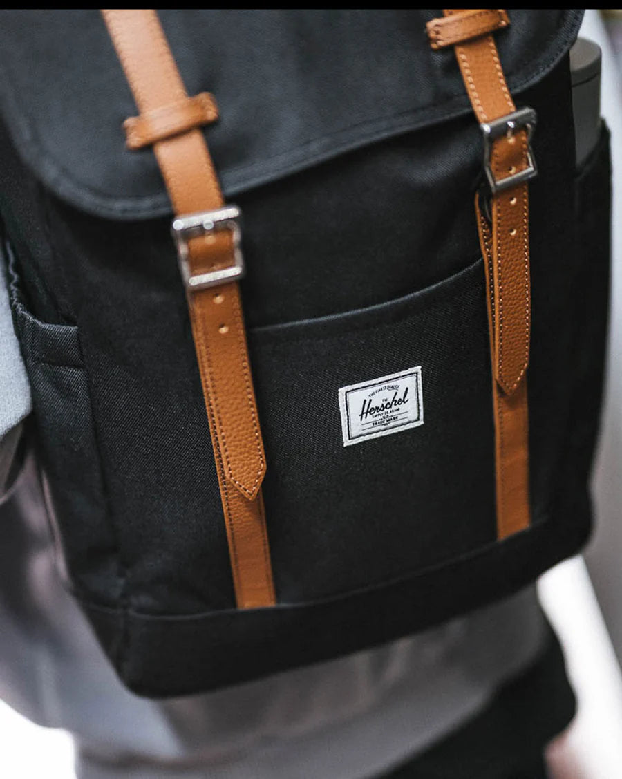 Mochila Herschel Little America Patches Black