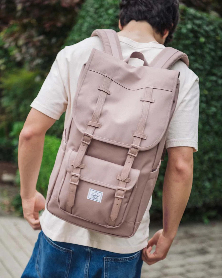 Mochila Herschel Little America Patches Black