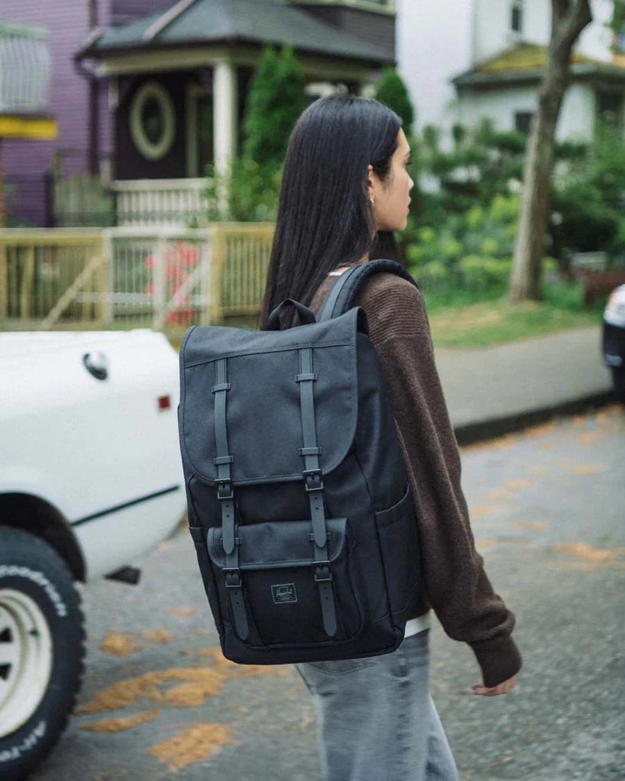 Mochila Herschel Little America Patches Black