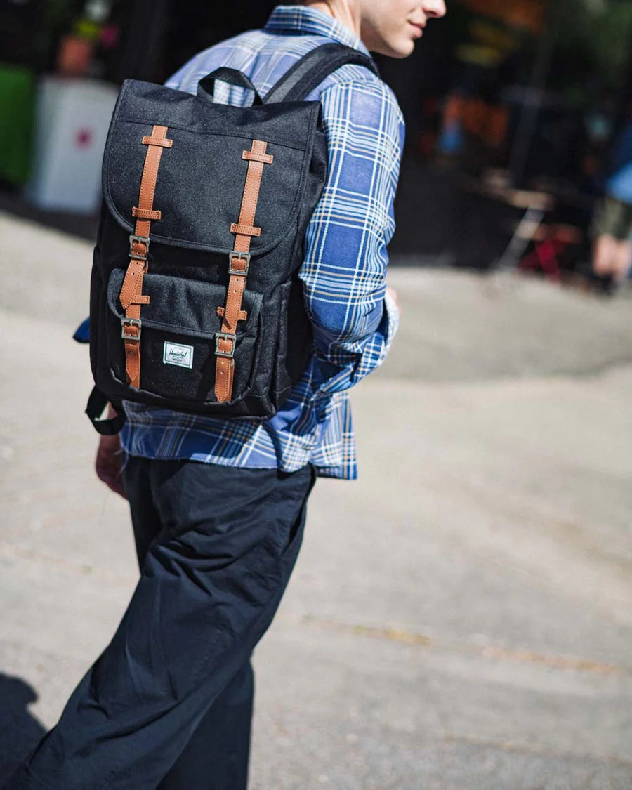 Mochila Herschel Little America Mid Ivy Green Diamond