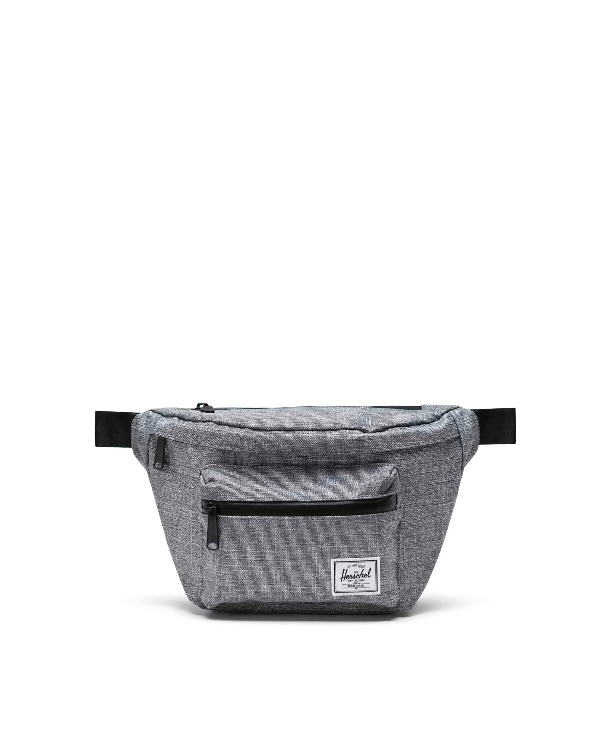 Riñonera Herschel Pop Quiz Hip Pack Raven Crosshatch