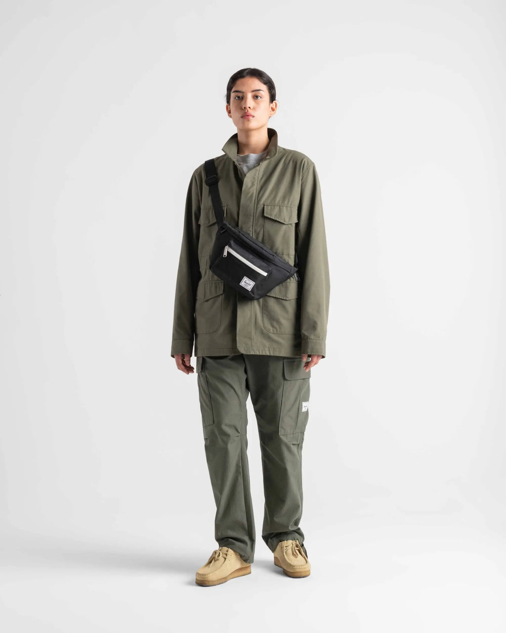 Riñonera Herschel Pop Quiz Hip Pack Black tonal