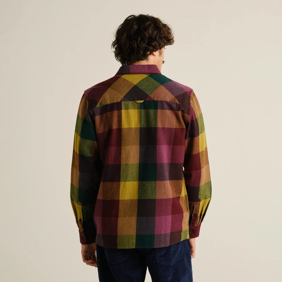 Dedicated Rute Flannel Check Bold Multi-color Shirt