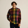 Dedicated Rute Flannel Check Bold Multi-color Shirt
