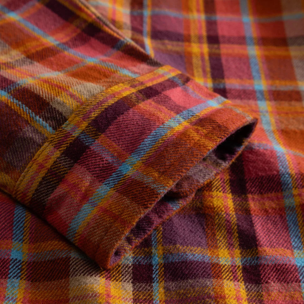 Dedicated Rute Flannel Madras Check Multi-colored Shirt