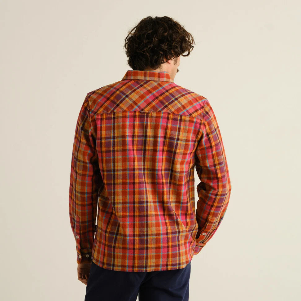 Dedicated Rute Flannel Madras Check Multi-colored Shirt