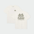 Camiseta Dedicated Stockholm Camp Crew Off-white