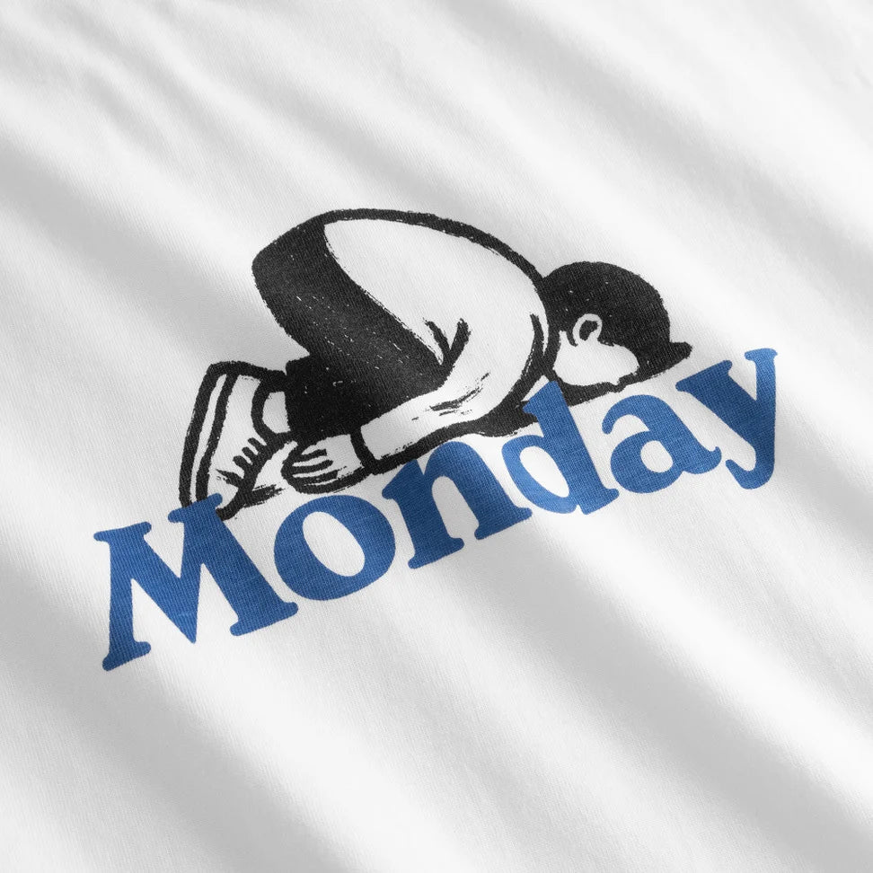 Dedicated Stockholm Monday Crash T-shirt white