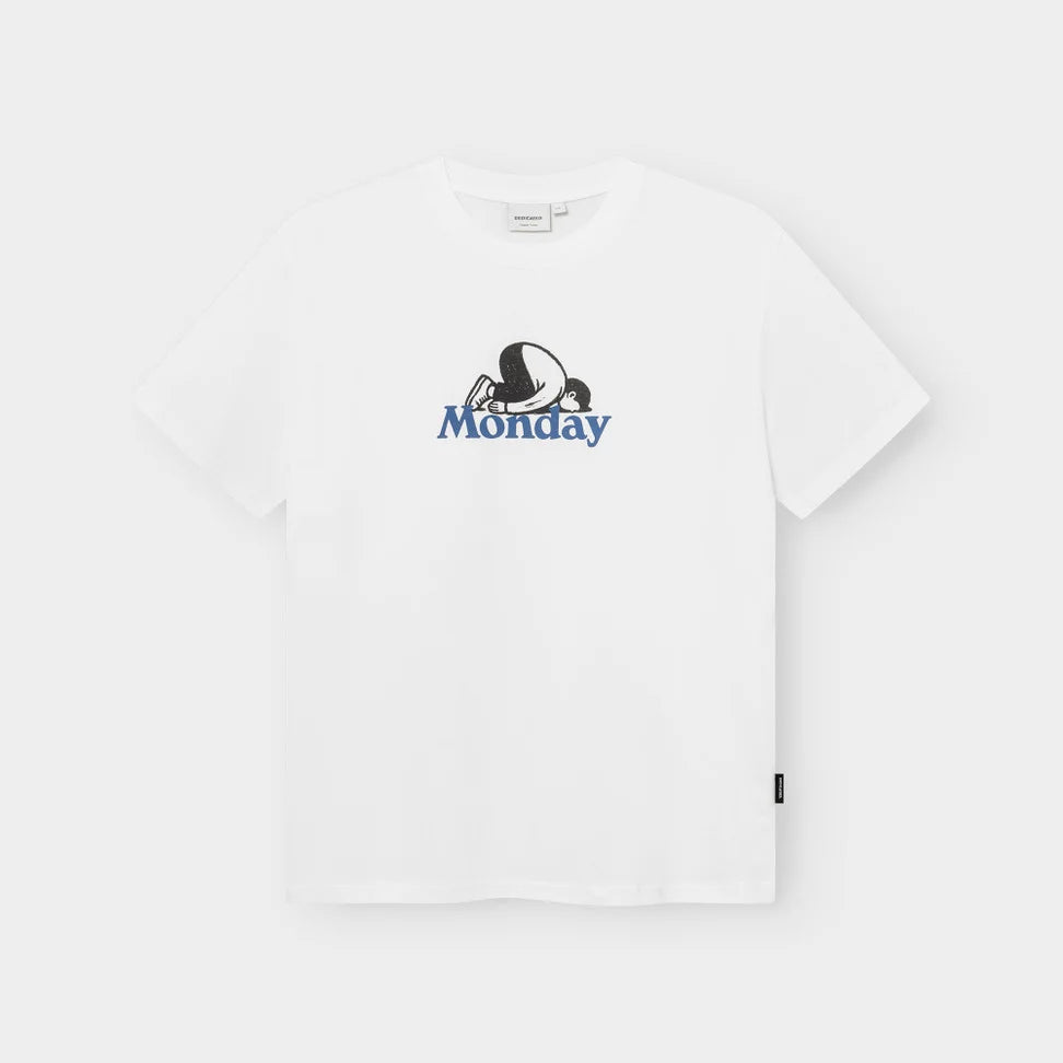 Dedicated Stockholm Monday Crash T-shirt white