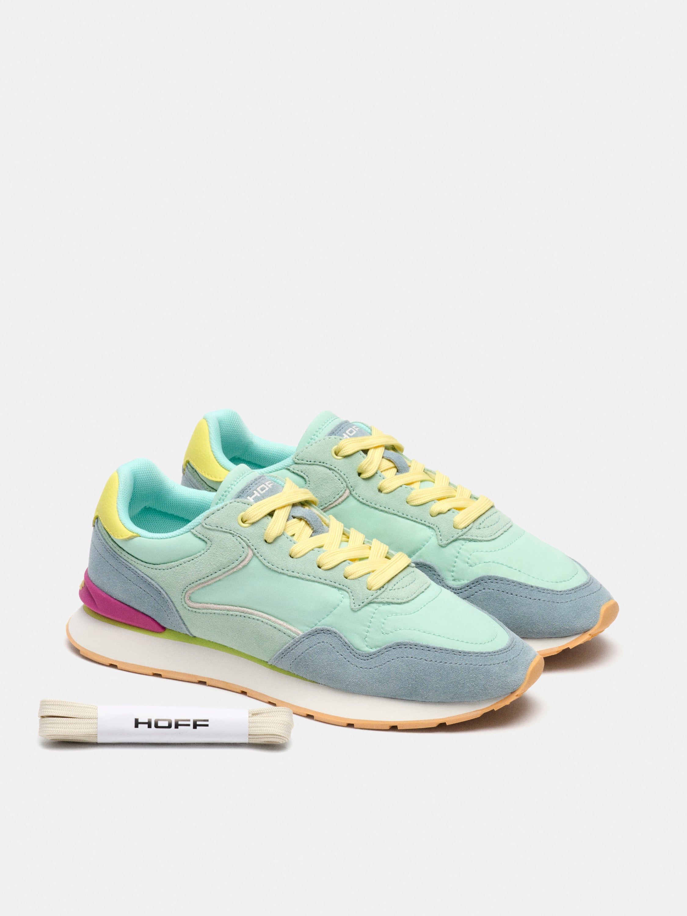 Zapatillas Hoff City Dopamine Piel Ante Tonos Aqua
