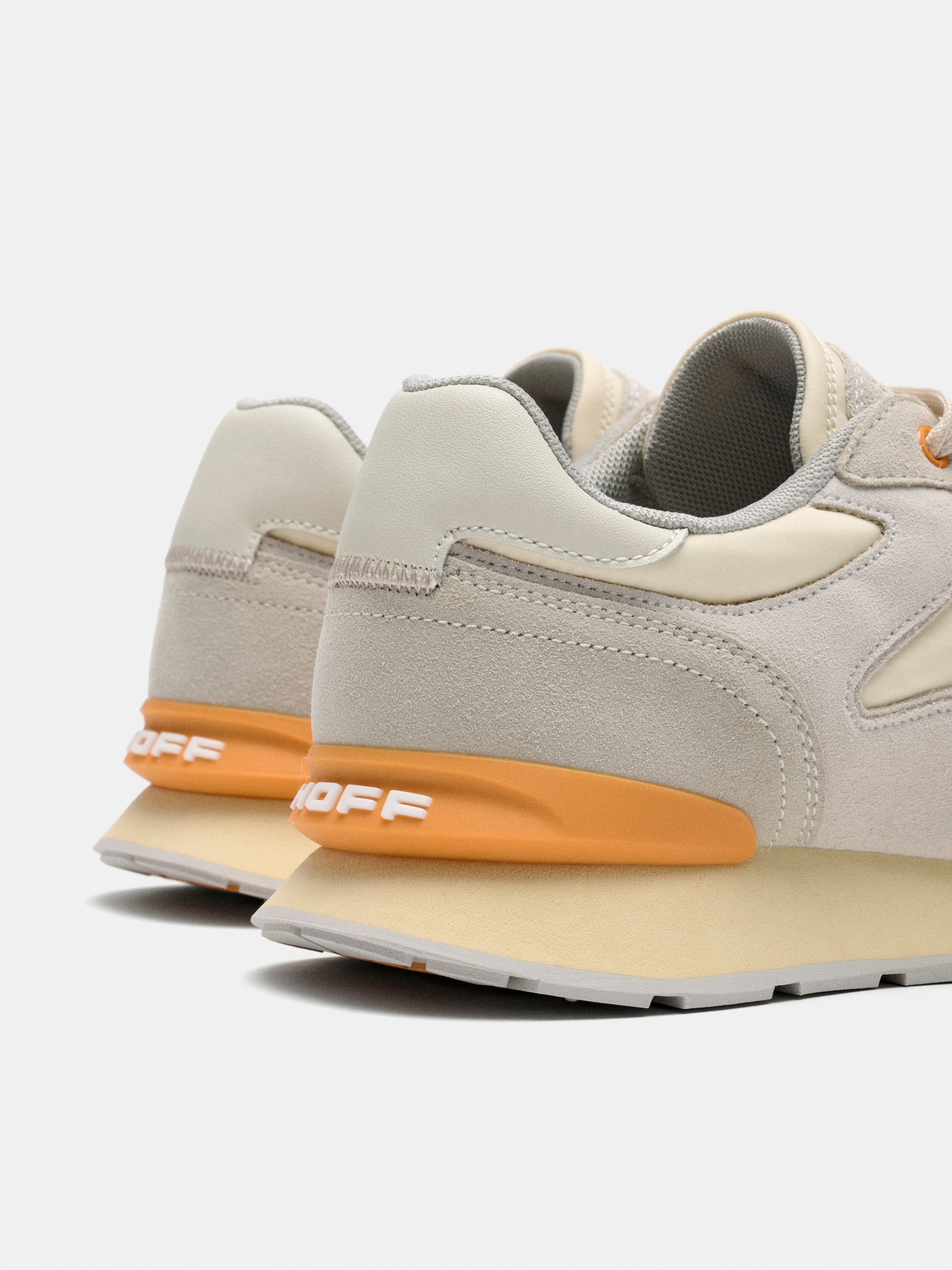 Hoff City Retro Piel Ante Gris Claro Unisex