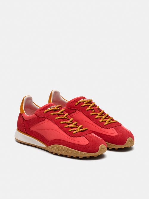 Bridge MKII Hoff Scarlet Piel y Textil