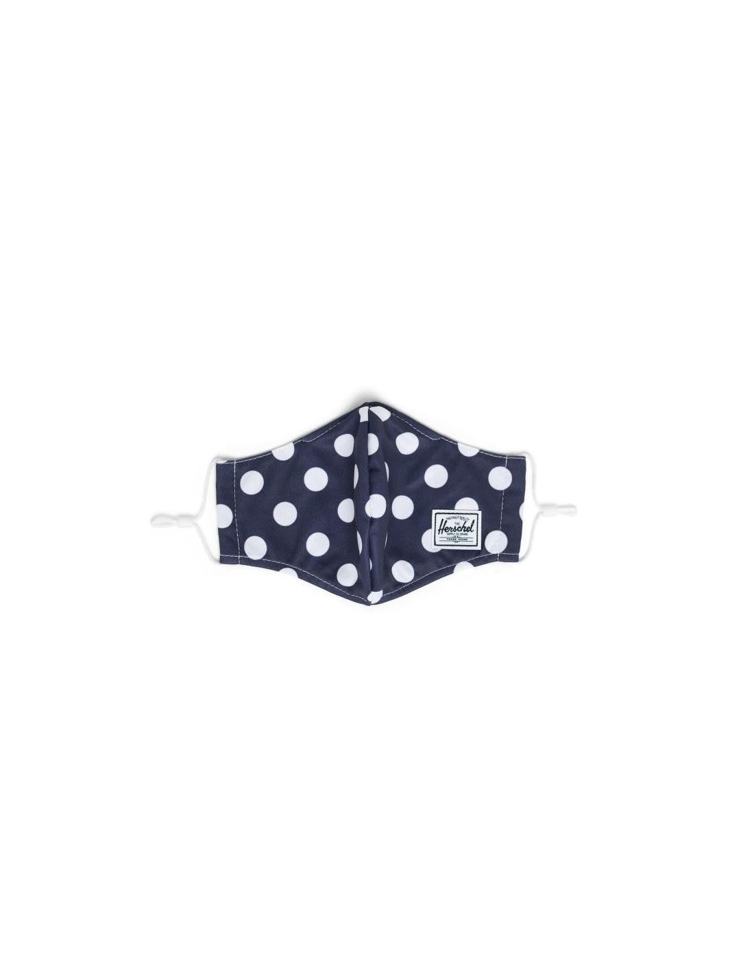 Mascarilla Herschel Classic Fitted Peacoat Polka Dot