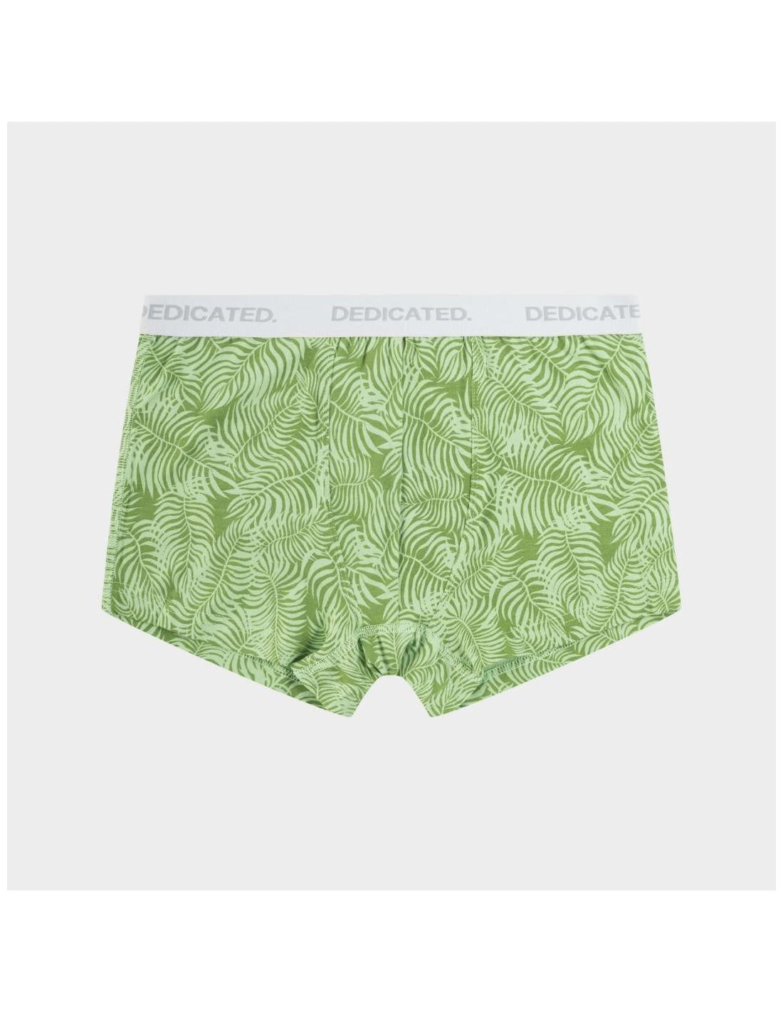 Boxer Dedicated Boxer Briefs Kalix Palm Leaves Green
