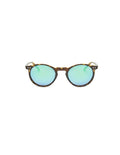 Gafas de sol Hydroponic EW Bay Tortoise Matte/Green mirror - Roundtrip