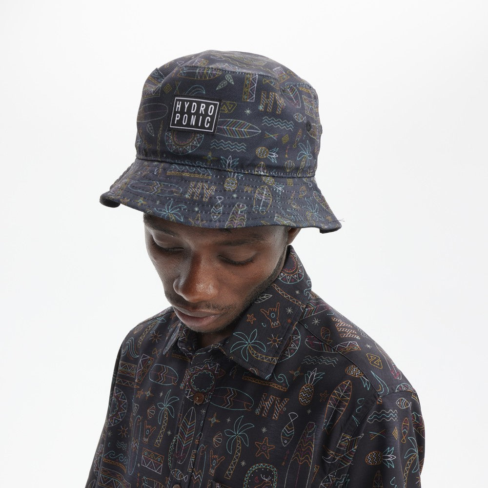 Bucket Hydroponic Tribal Charcoal