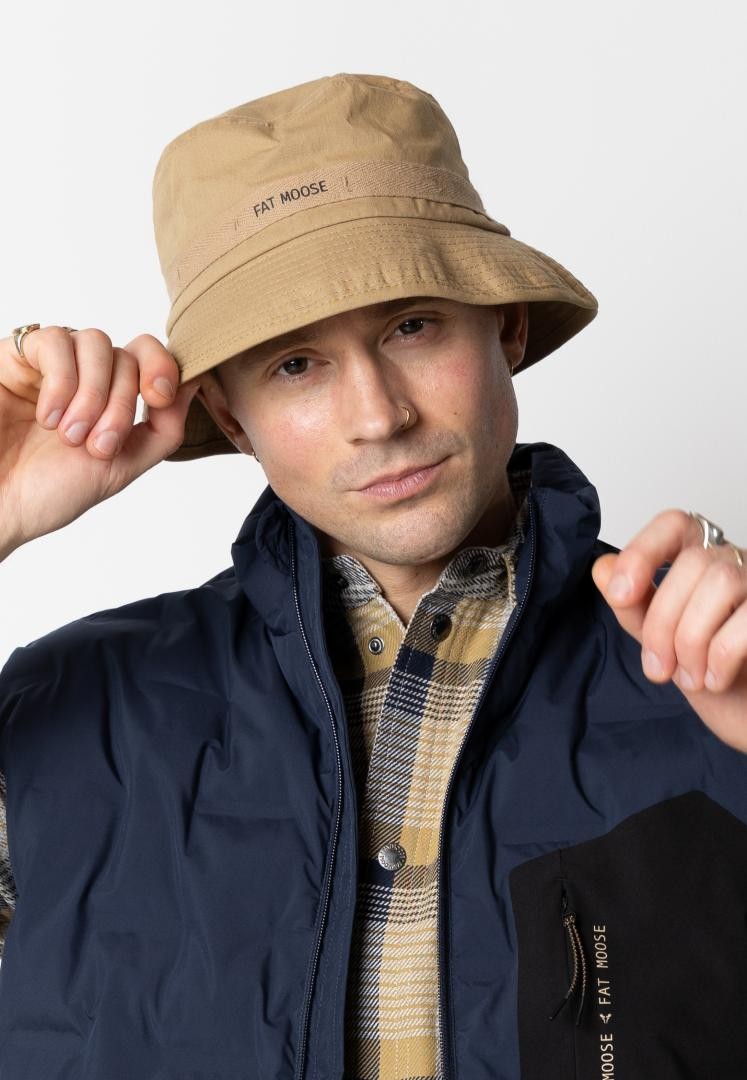 Bucket Fat Moose Pavement Dark Khaki