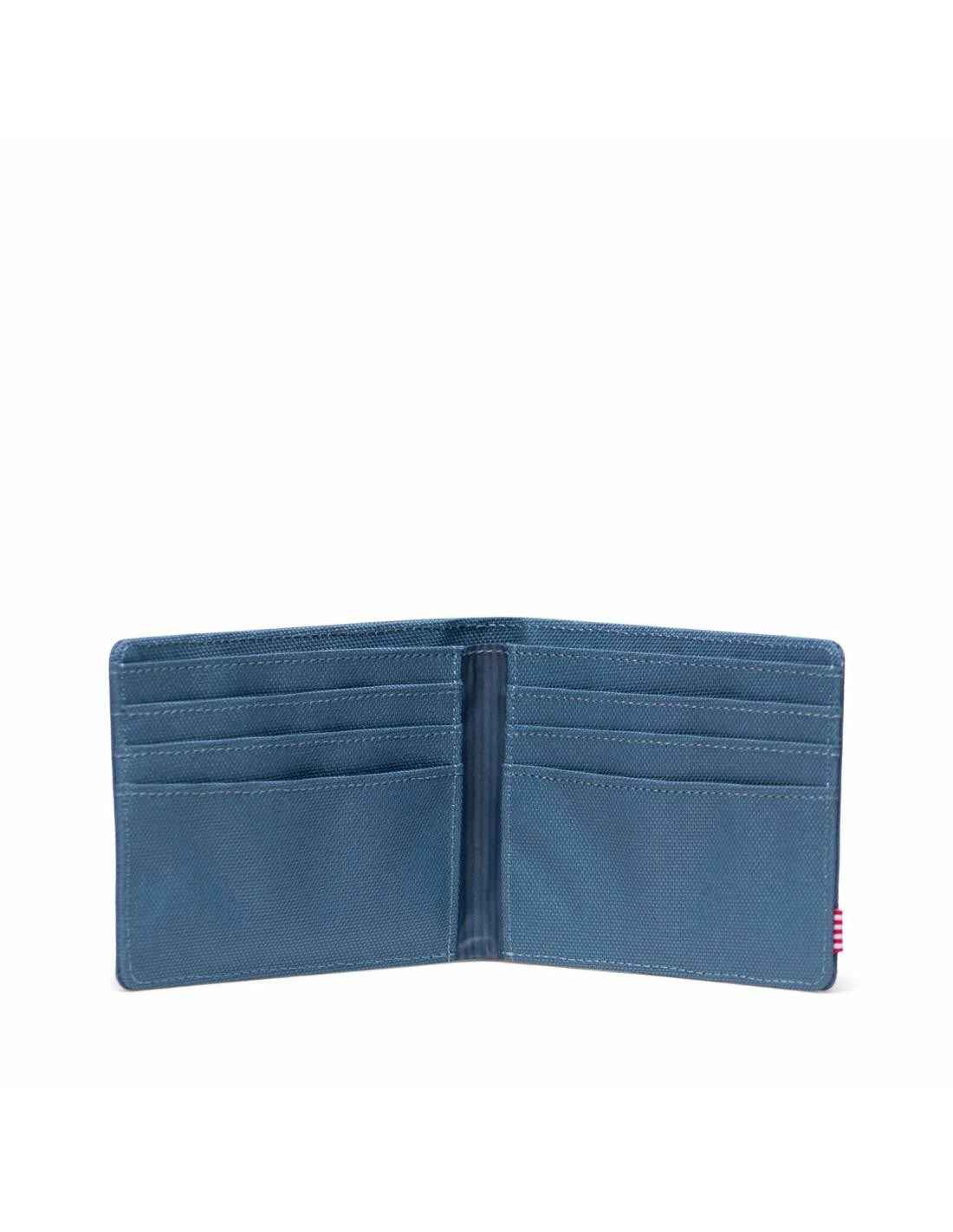 Cartera Herschel Roy Steel Blue
