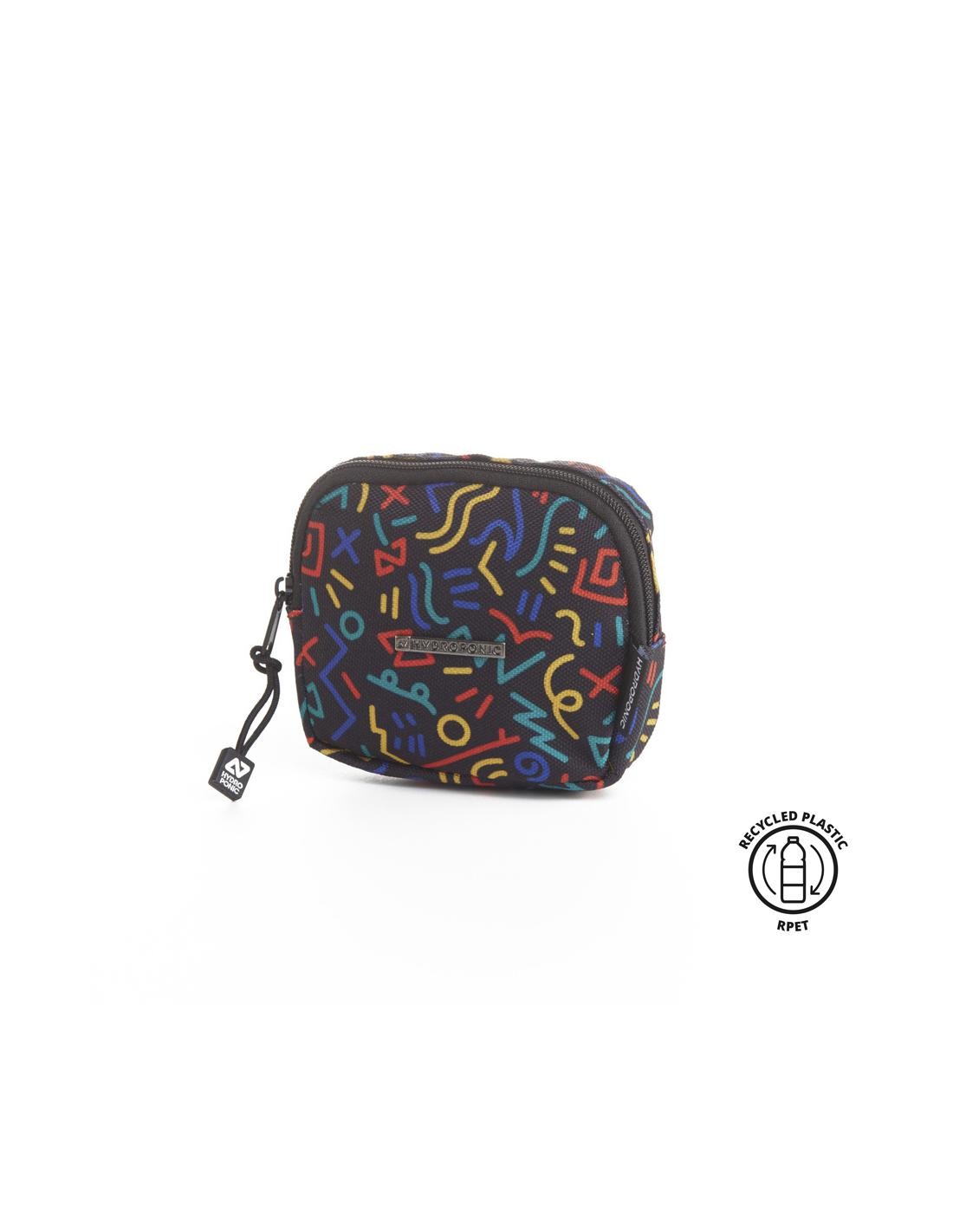 Monedero Hydroponic BG Purse Black Doodle