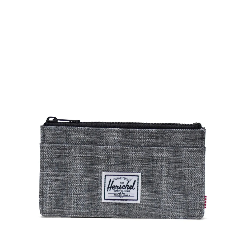 Tarjetero Herschel Oscar II con monedero Raven Crosshatch - Roundtrip
