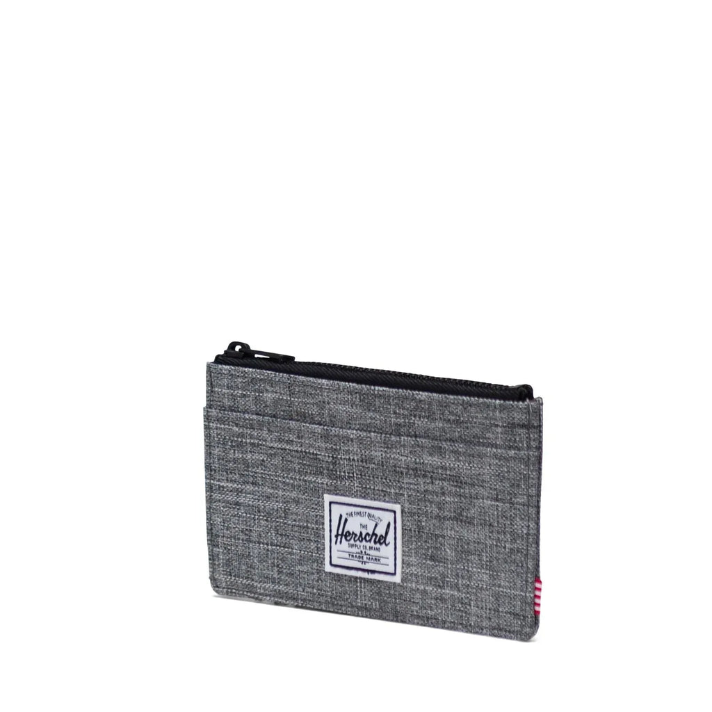 Tarjetero Herschel Oscar II con monedero Raven Crosshatch - Roundtrip