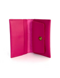 Tarjetero con monedero Daniel Chong Fucsia - Roundtrip