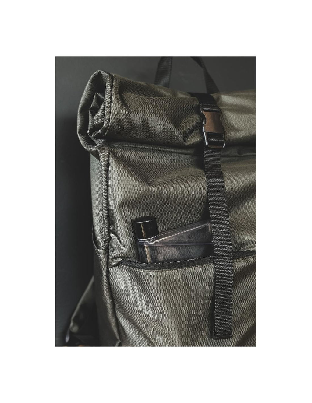 Mochila Fat Moose Canvas negro