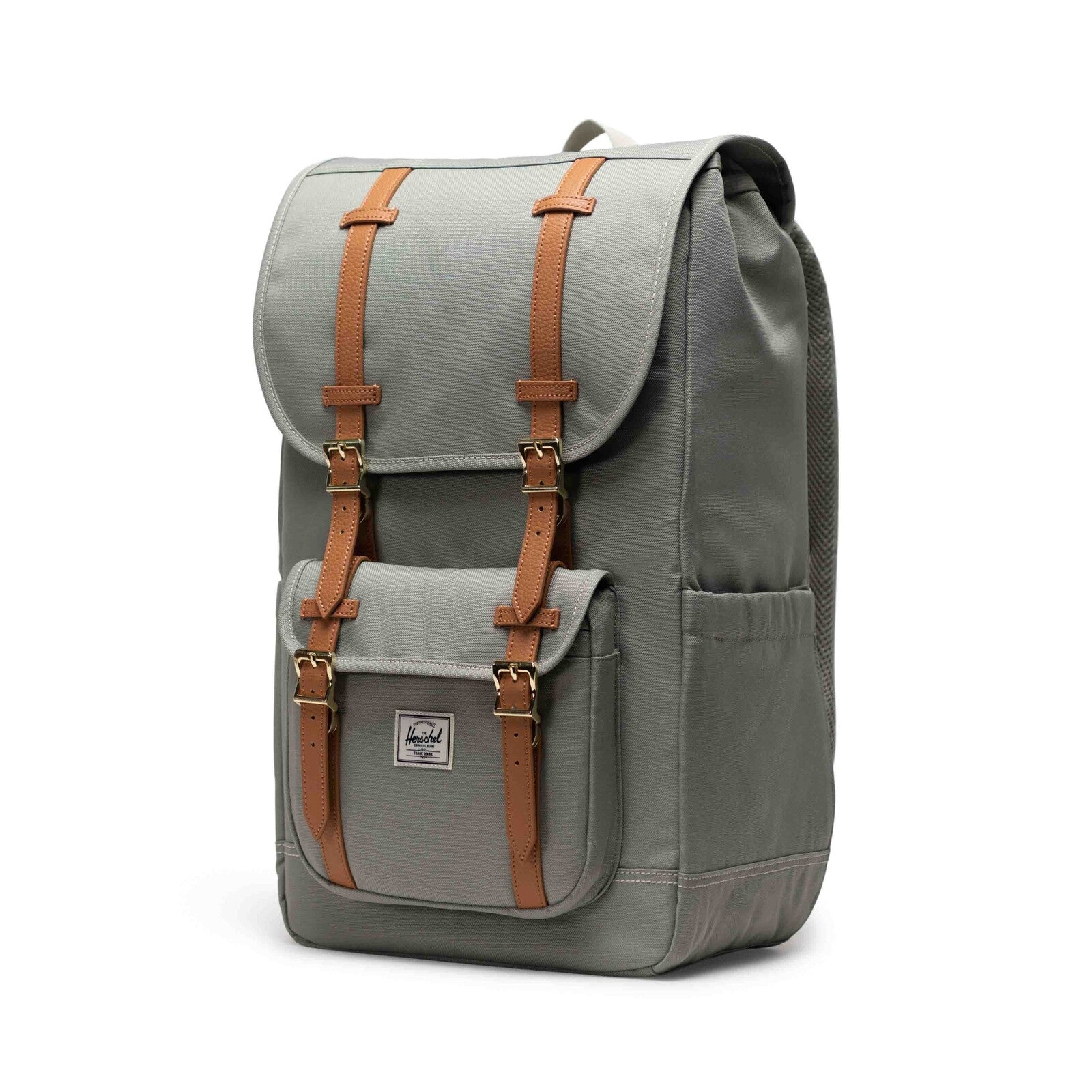Mochila Herschel Little America Seagrass/White stitch