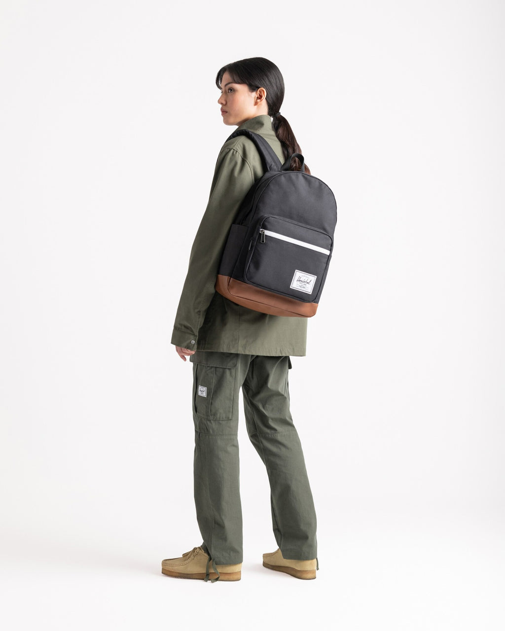 Mochila Herschel Pop Quiz Black/Tan
