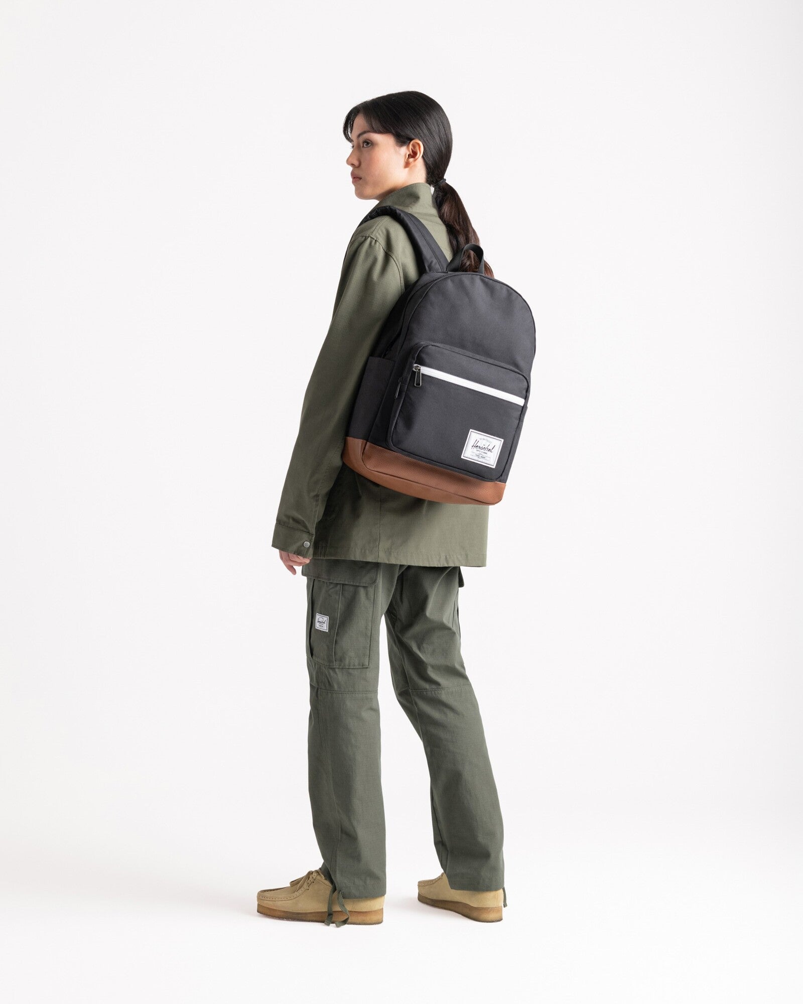 Mochila Herschel Pop Quiz Black/Tan