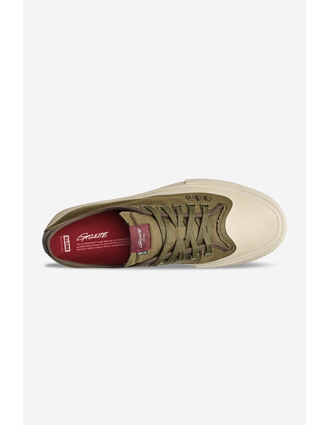 Zapatillas Globe Gillette Olive Cream