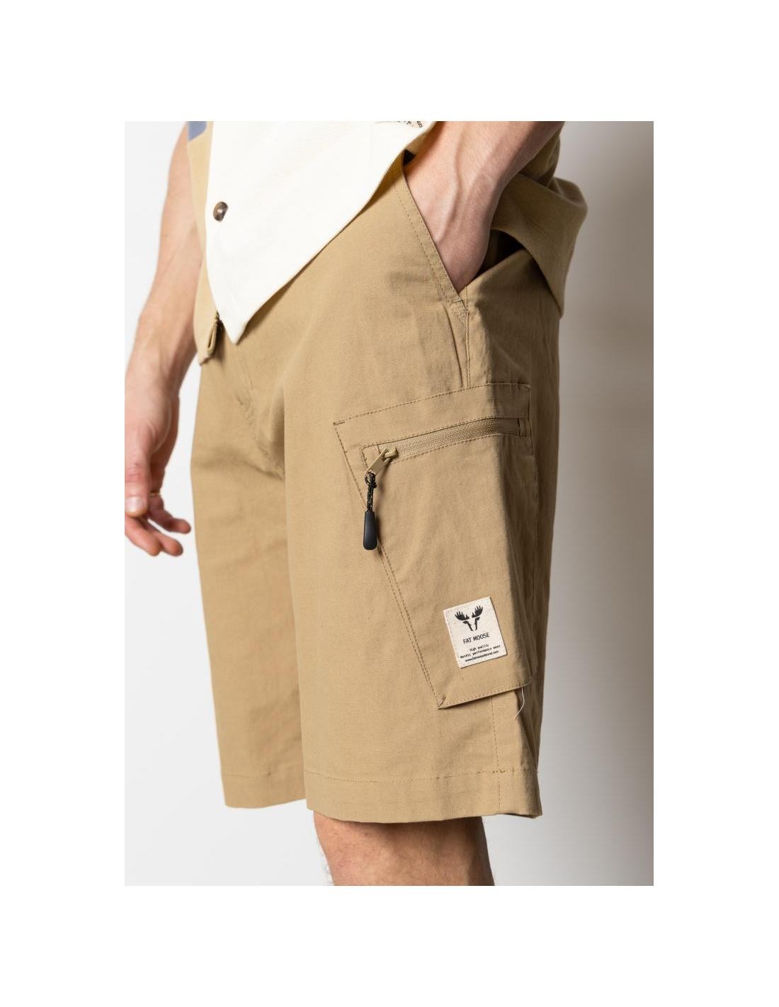 Bermudas Fat Moose Pavement Ripstop Dark Khaki