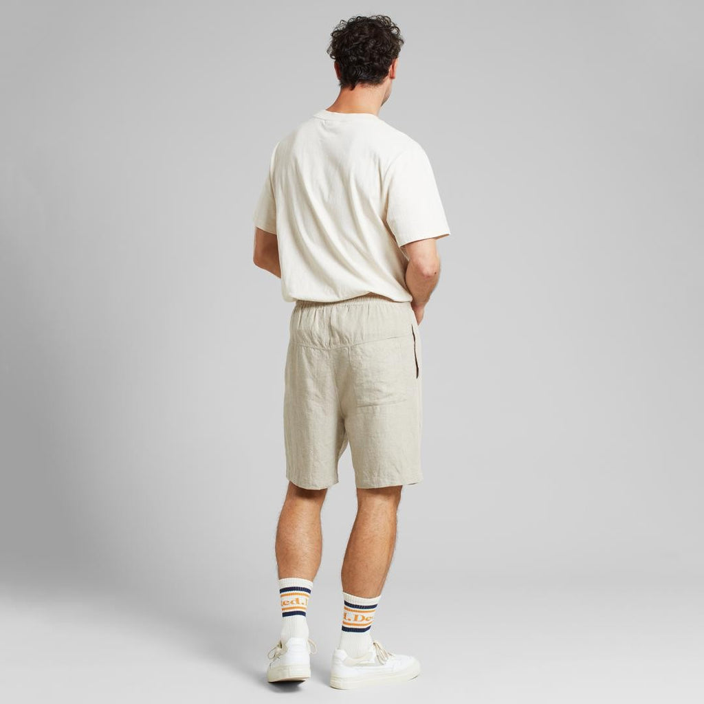Bermudas Dedicated Fejle Linen Ecru