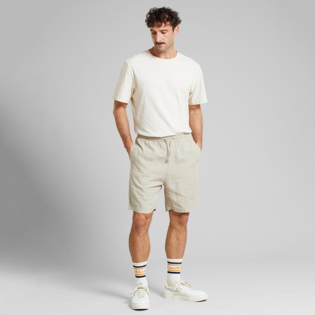 Bermudas Dedicated Fejle Linen Ecru