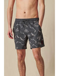 Bermuda Globe Dion Agius Poolshort Black - Roundtrip