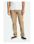 Pantalones Brixton Choice Chino Regular Khaki - Roundtrip