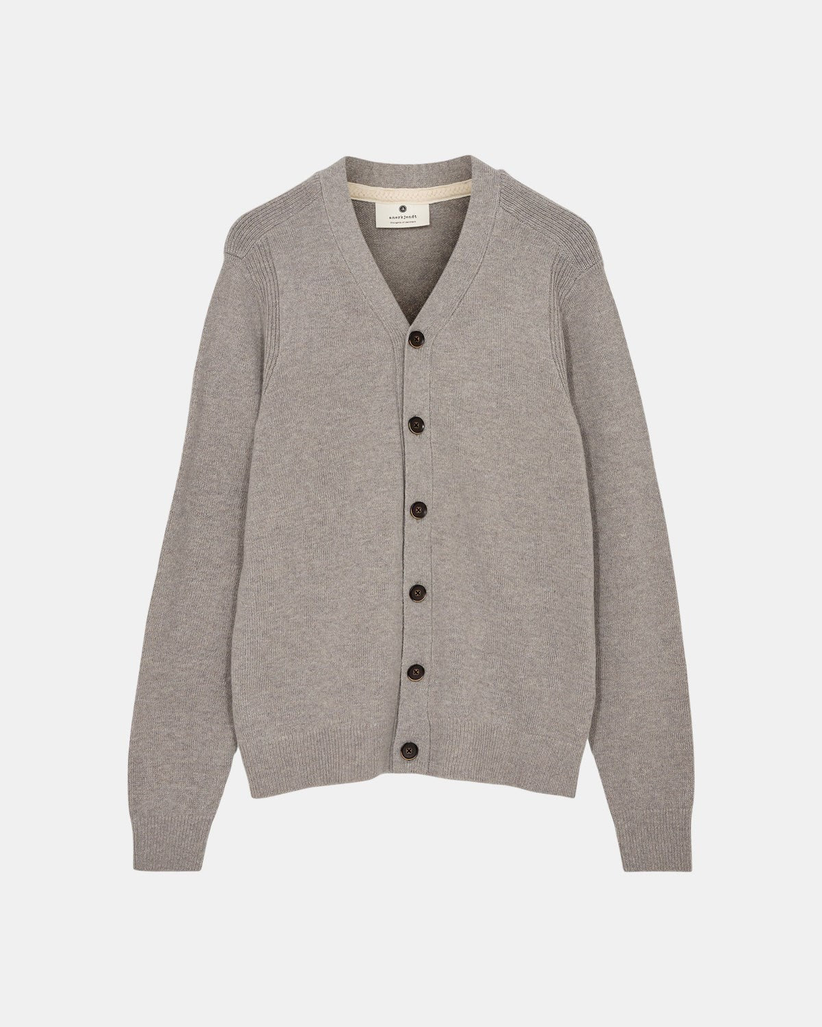 Cardigan Anerkjendt Aksvend Lambswool High Rise