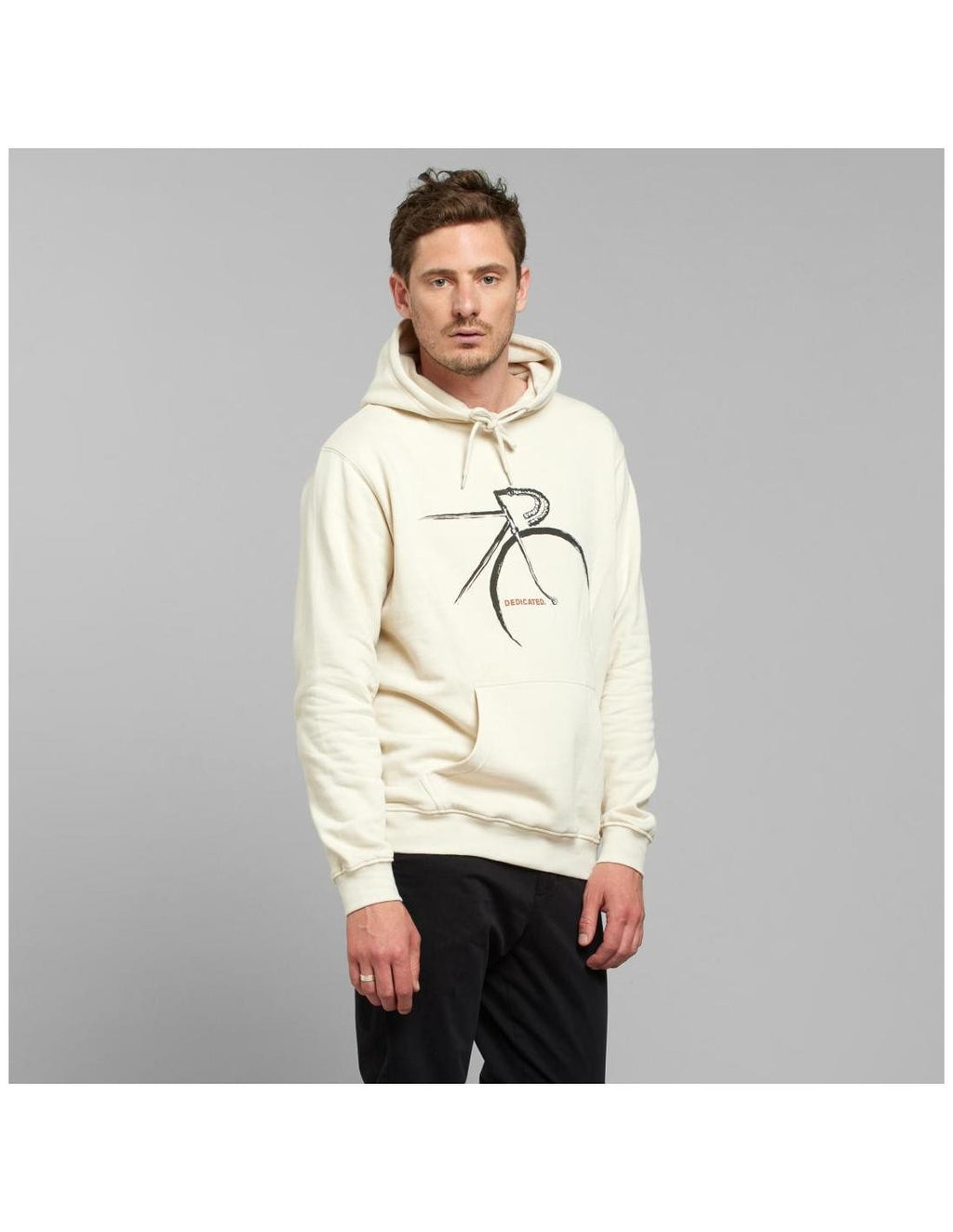 Sudadera Dedicated Falun Side Bikes Oat White
